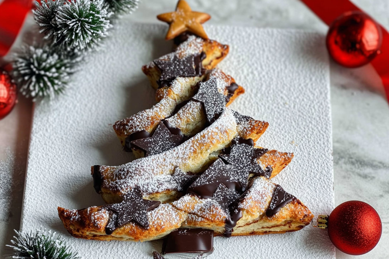Árbol de Navidad de chocolate