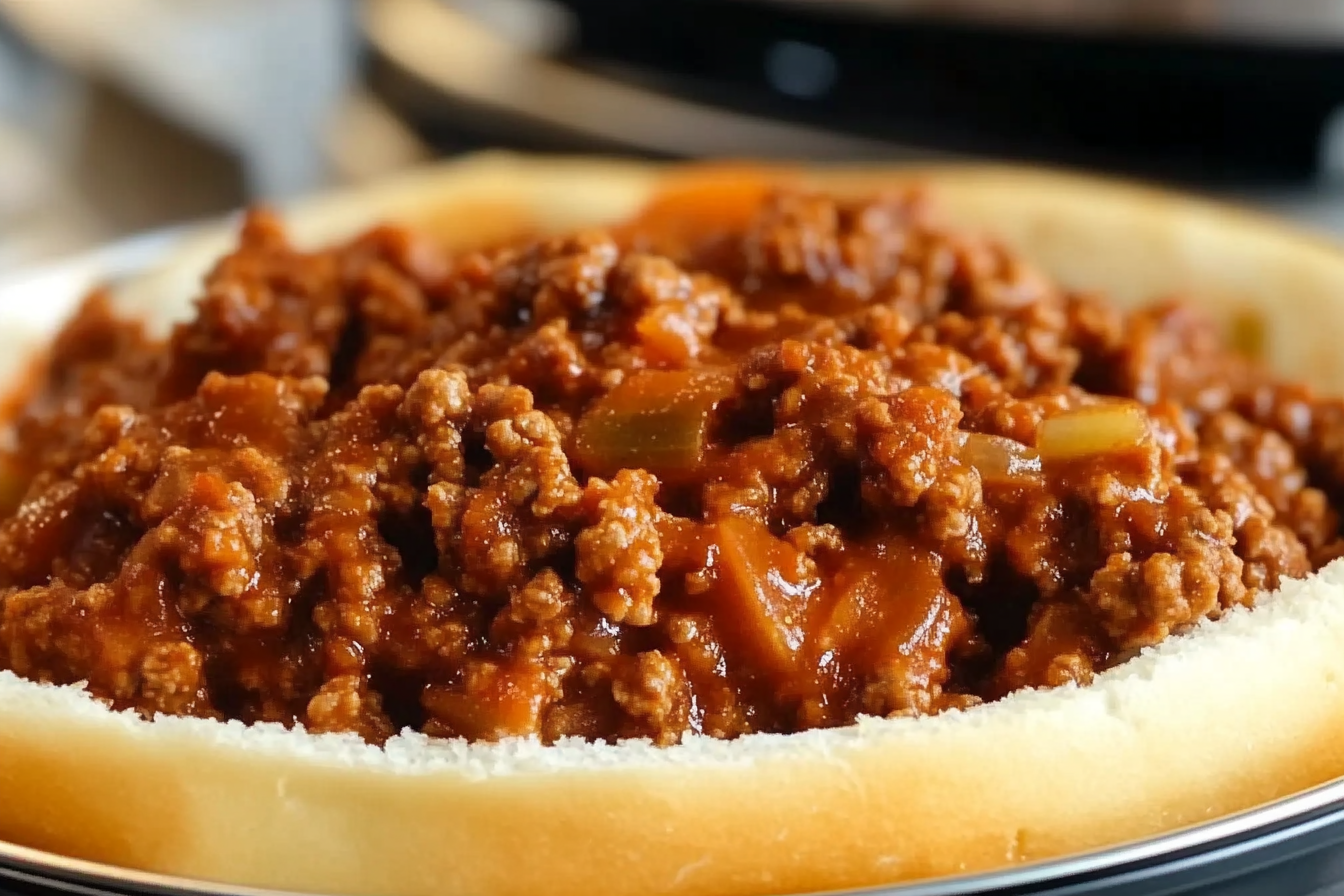 Bocaditos Sloppy Joe en Olla Instantánea