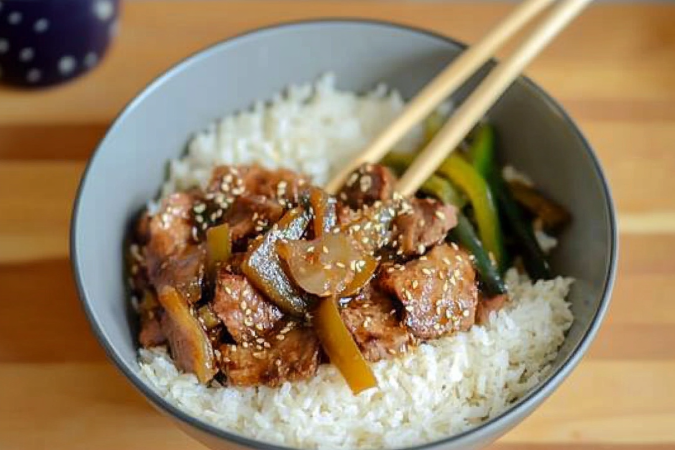 Cerdo a la oriental