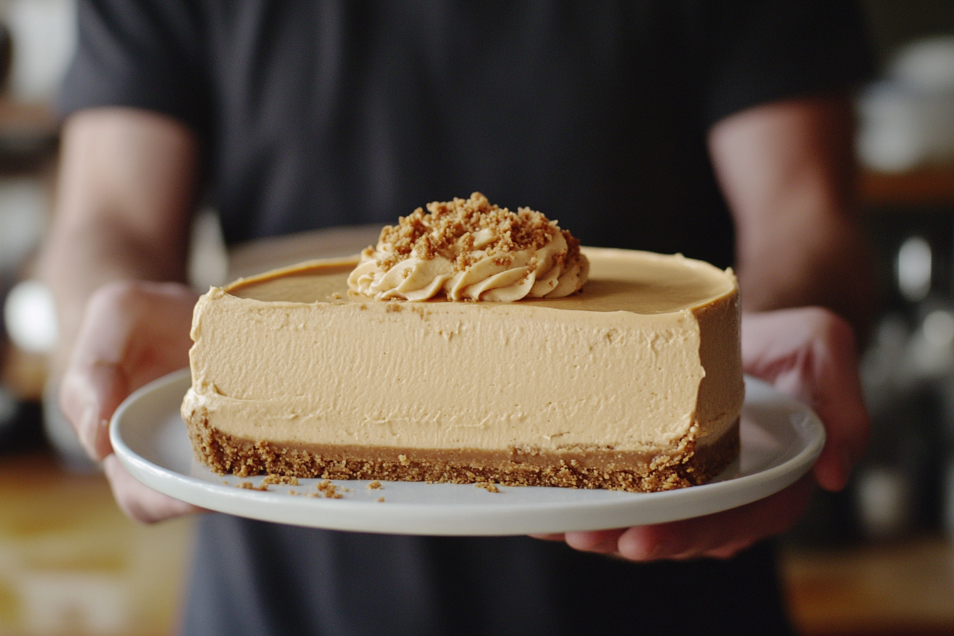 Cheesecake de mantequilla de maní
