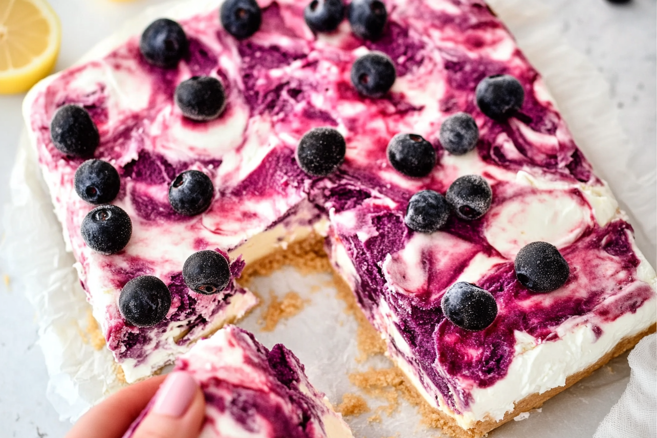 Cheesecake helada sin azúcar