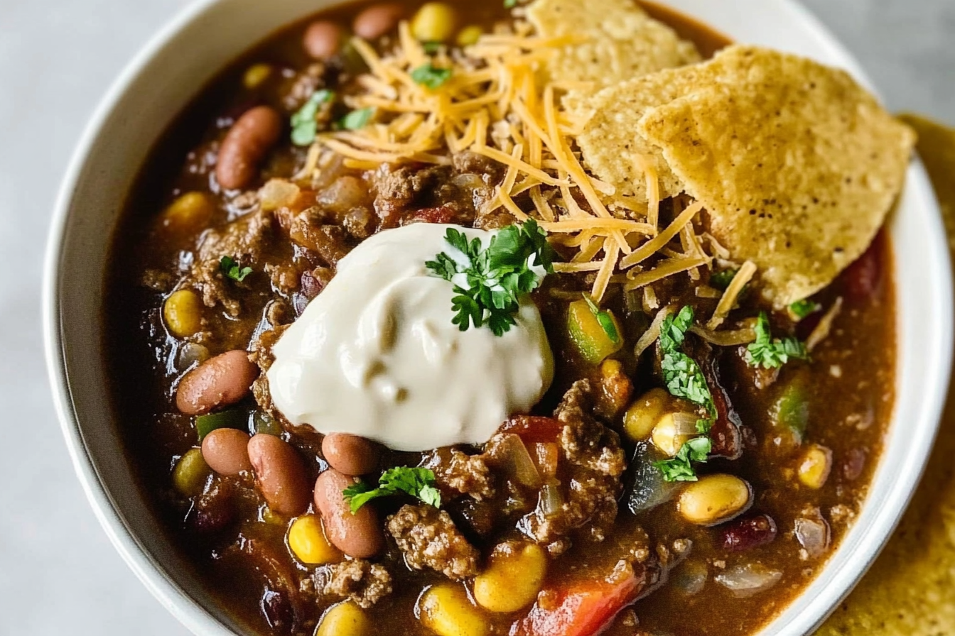 Chili con carne fácil