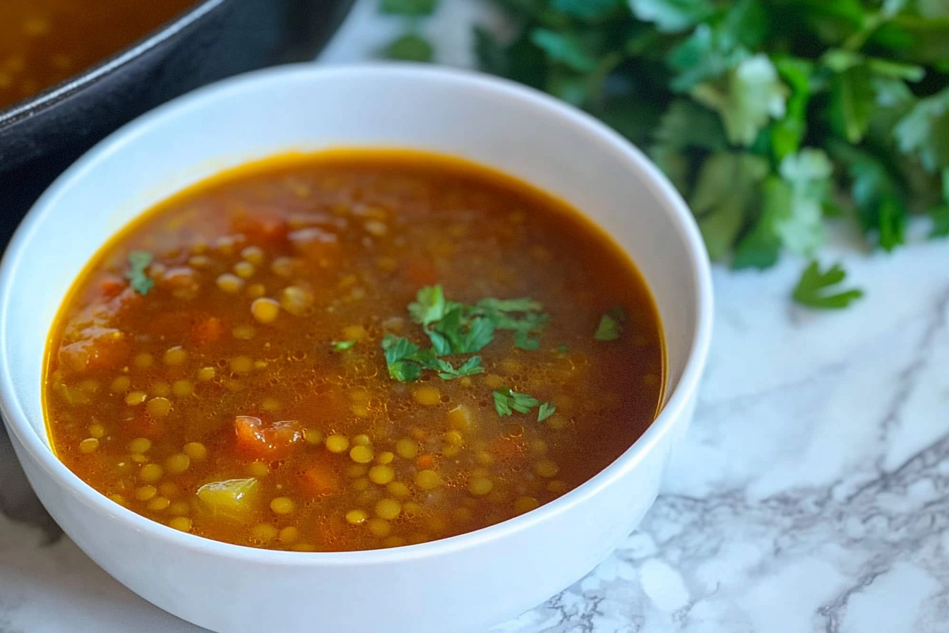 Lentejas con vegetales