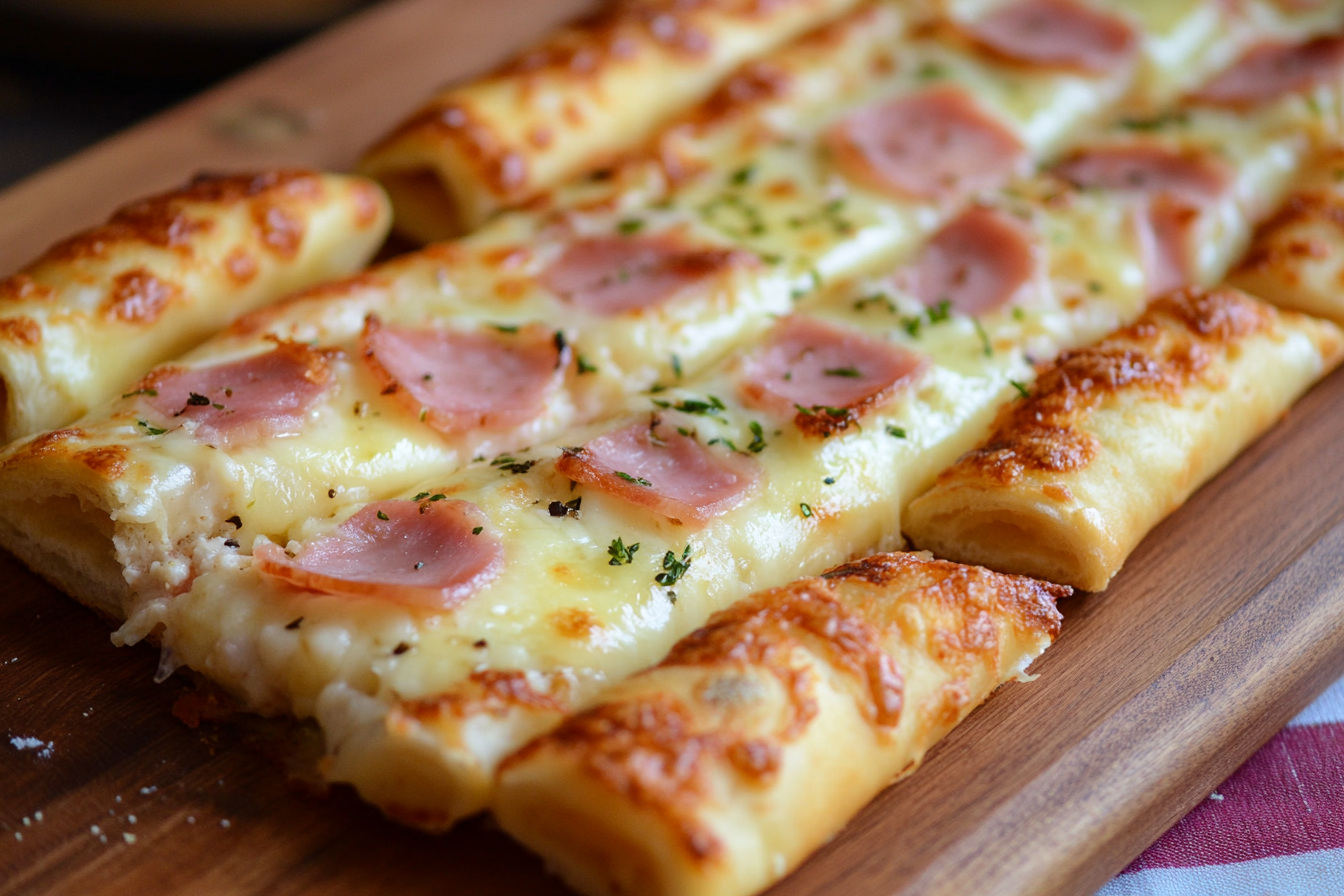 Palitos de jamón y queso