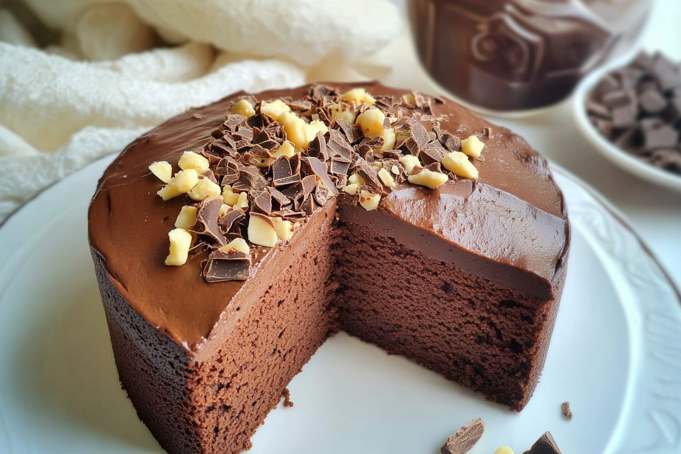 Pastel de chocolate fácil