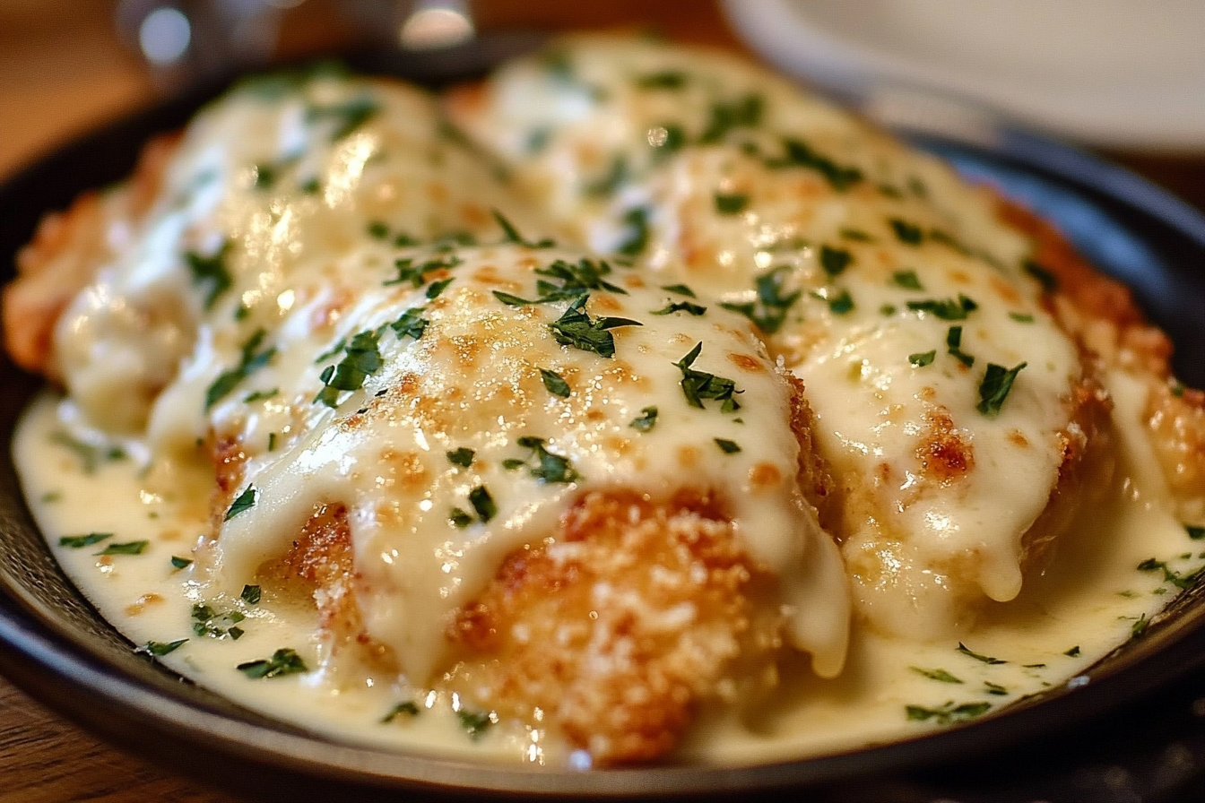 Pollo Crustado con Parmesano