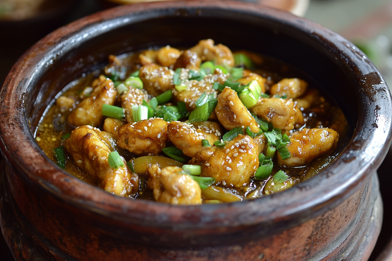 Pollo Mongolia Salteado