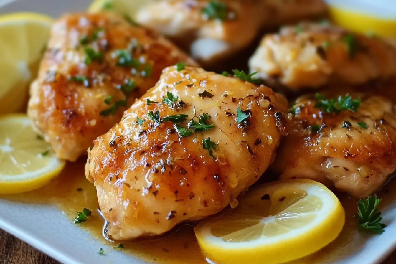 Pollo al limón