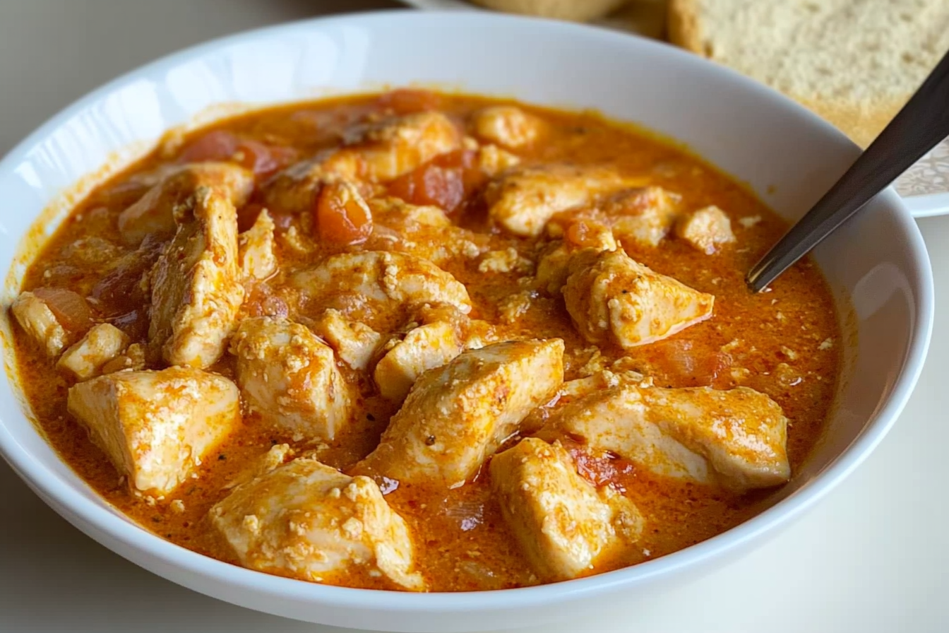 Pollo en salsa fácil