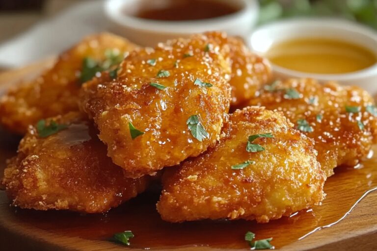 Pollo picante al horno crujiente