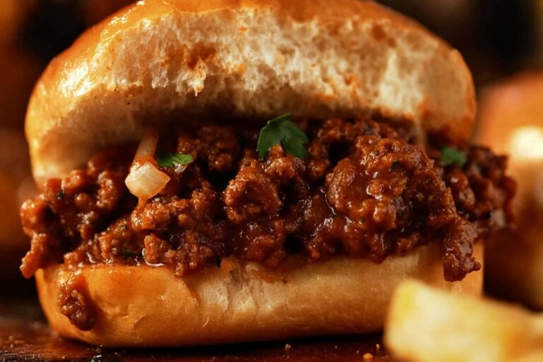 Sándwiches de Sloppy Joe