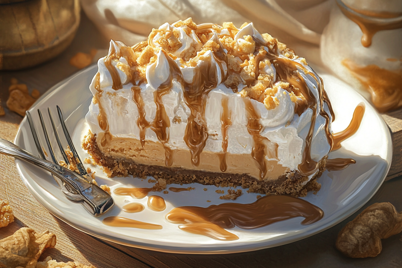 Tarta de crema de mantequilla de maní