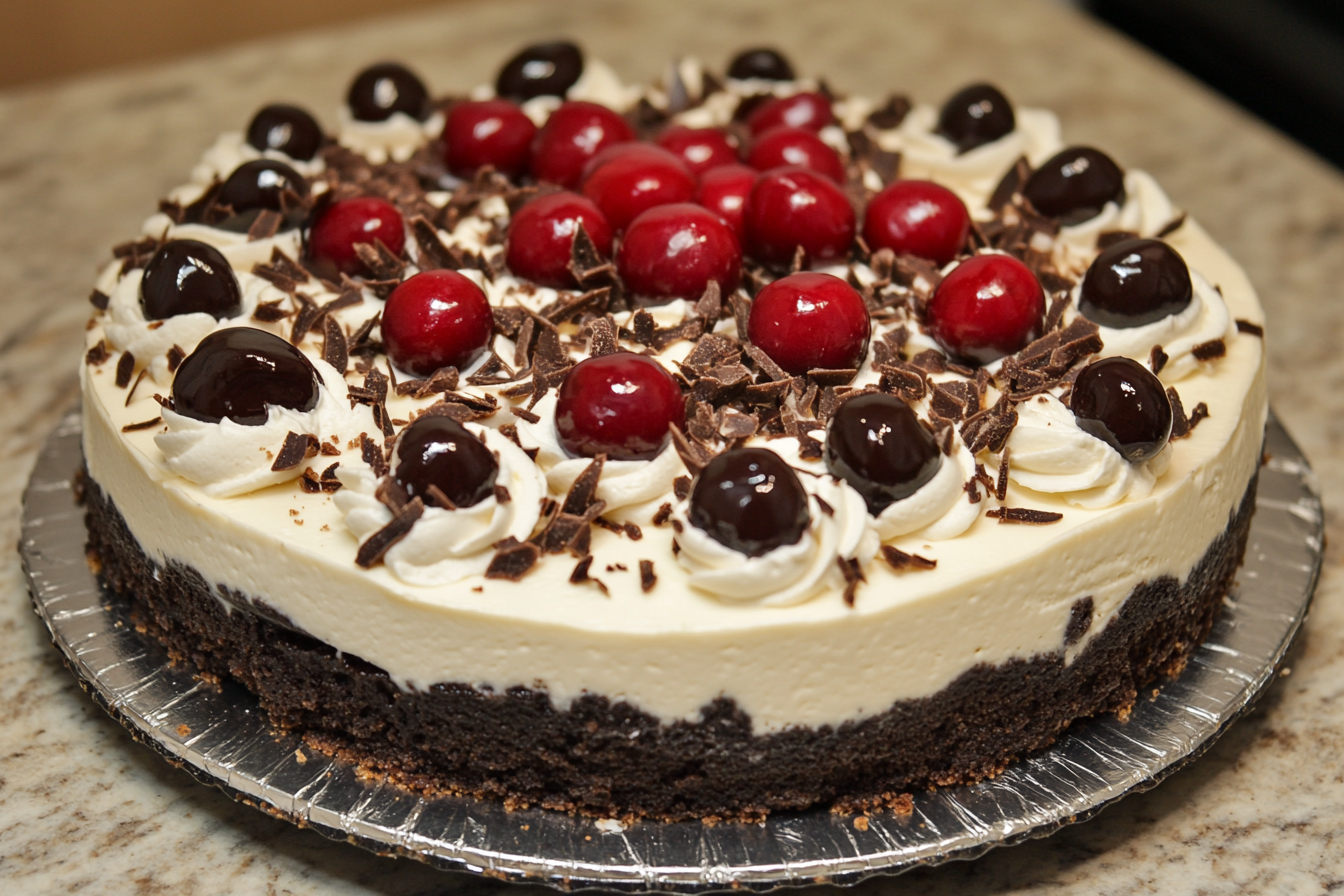 Tarta de queso Selva Negra