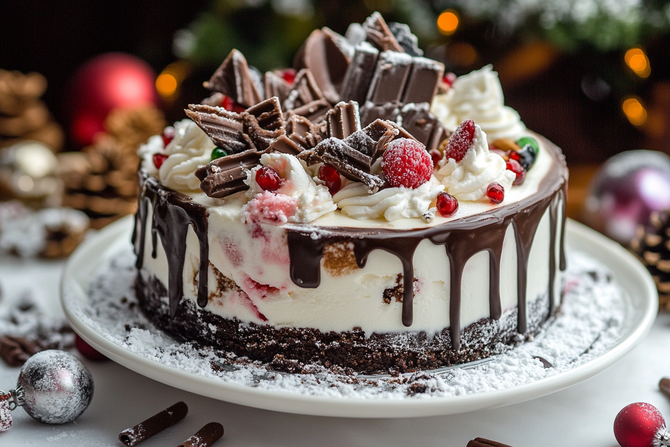 Tarta helada de invierno