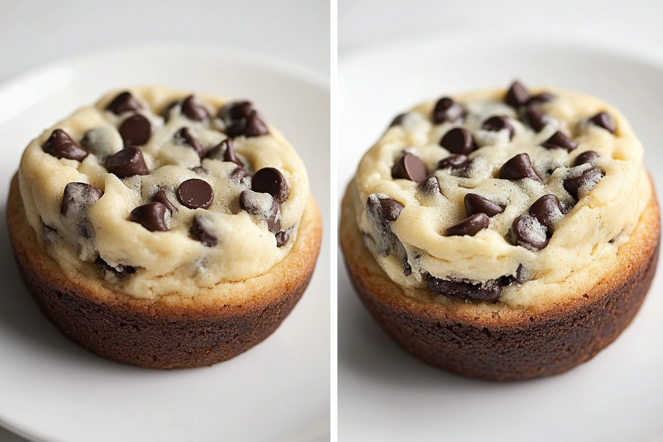 Galletas de cheesecake con chispas de chocolate
