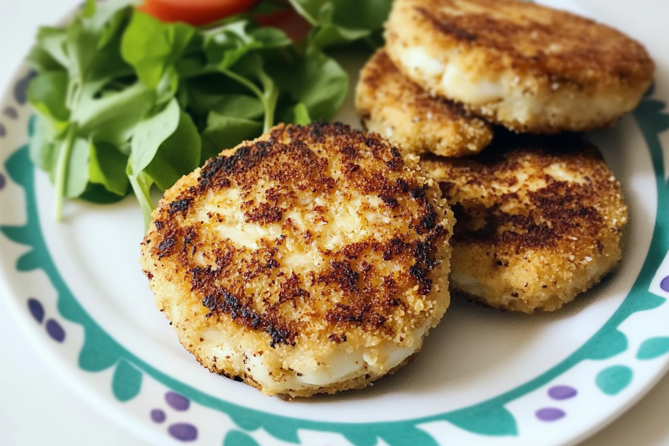 Hamburguesas de pescado al horno