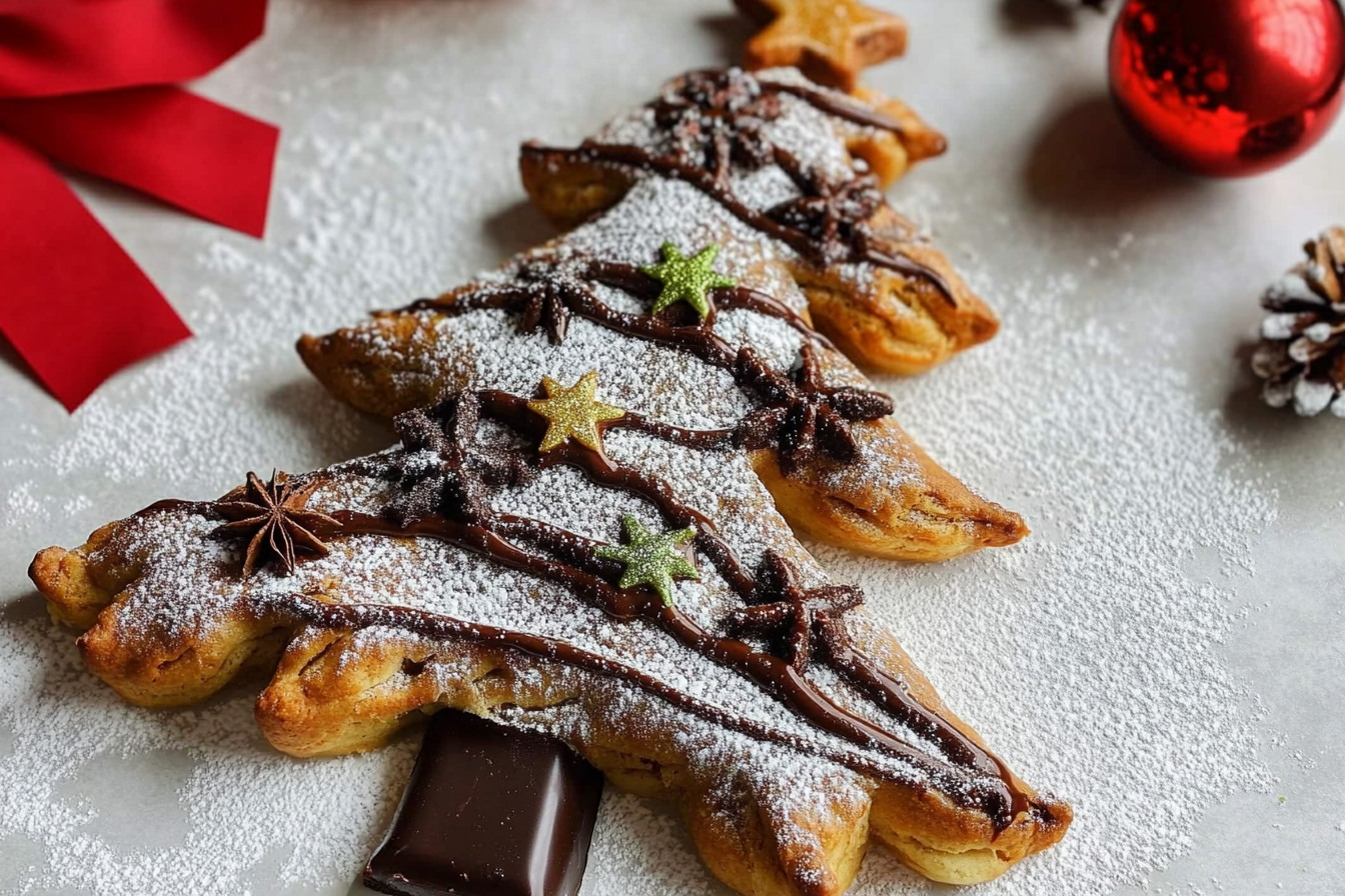 Árbol de Navidad de chocolate