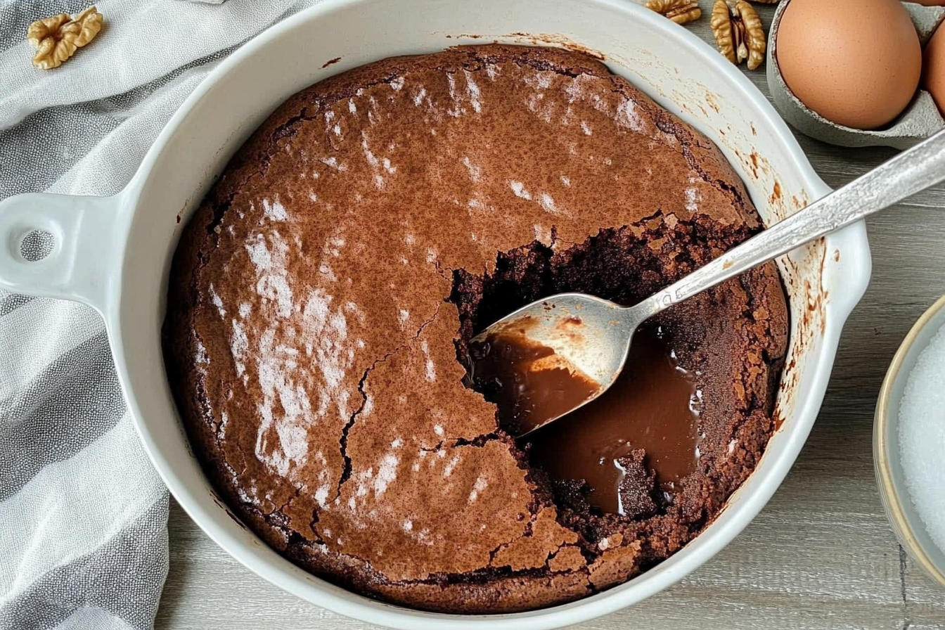 Brownie húmedo espectacular