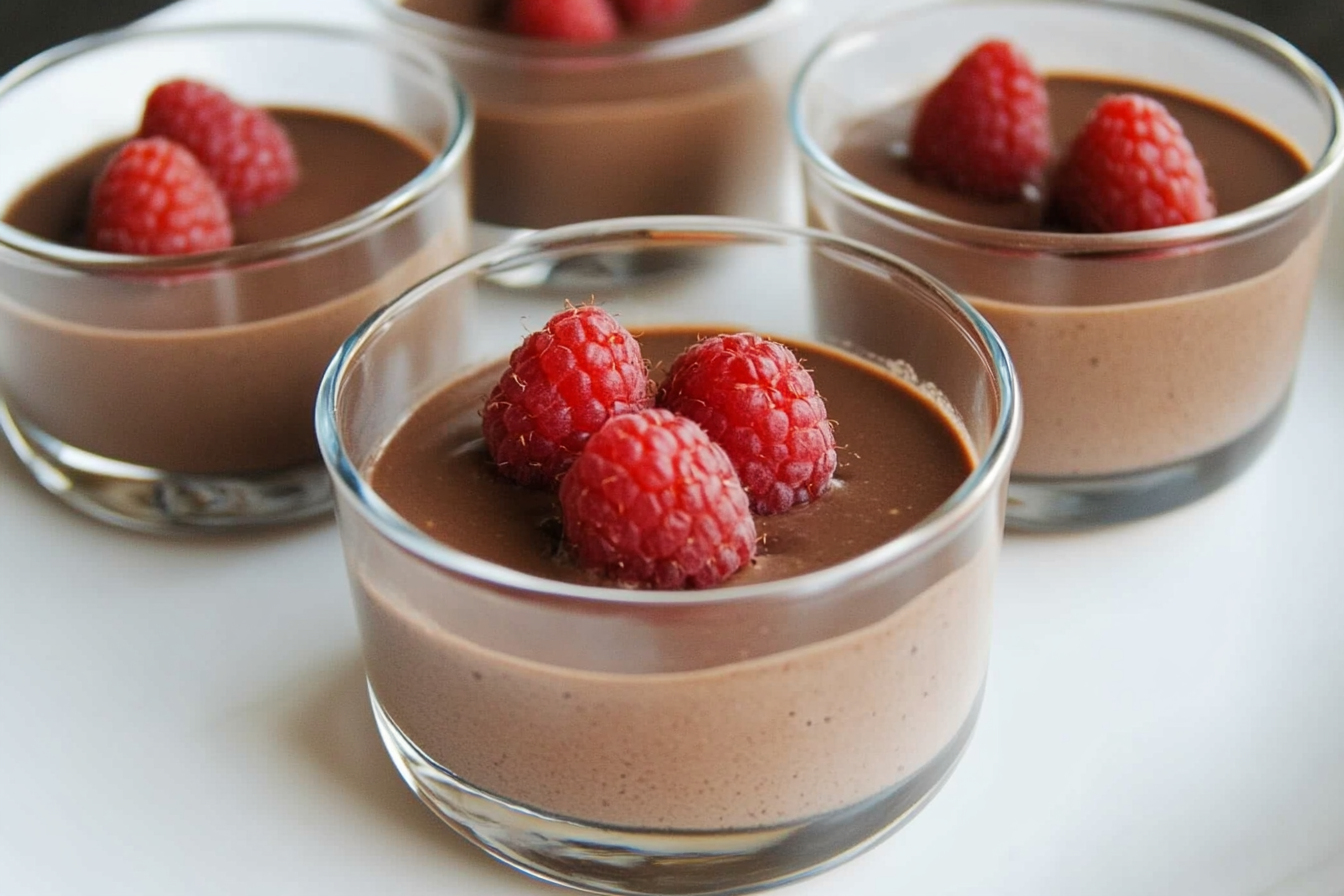 Cuajada de chocolate casera