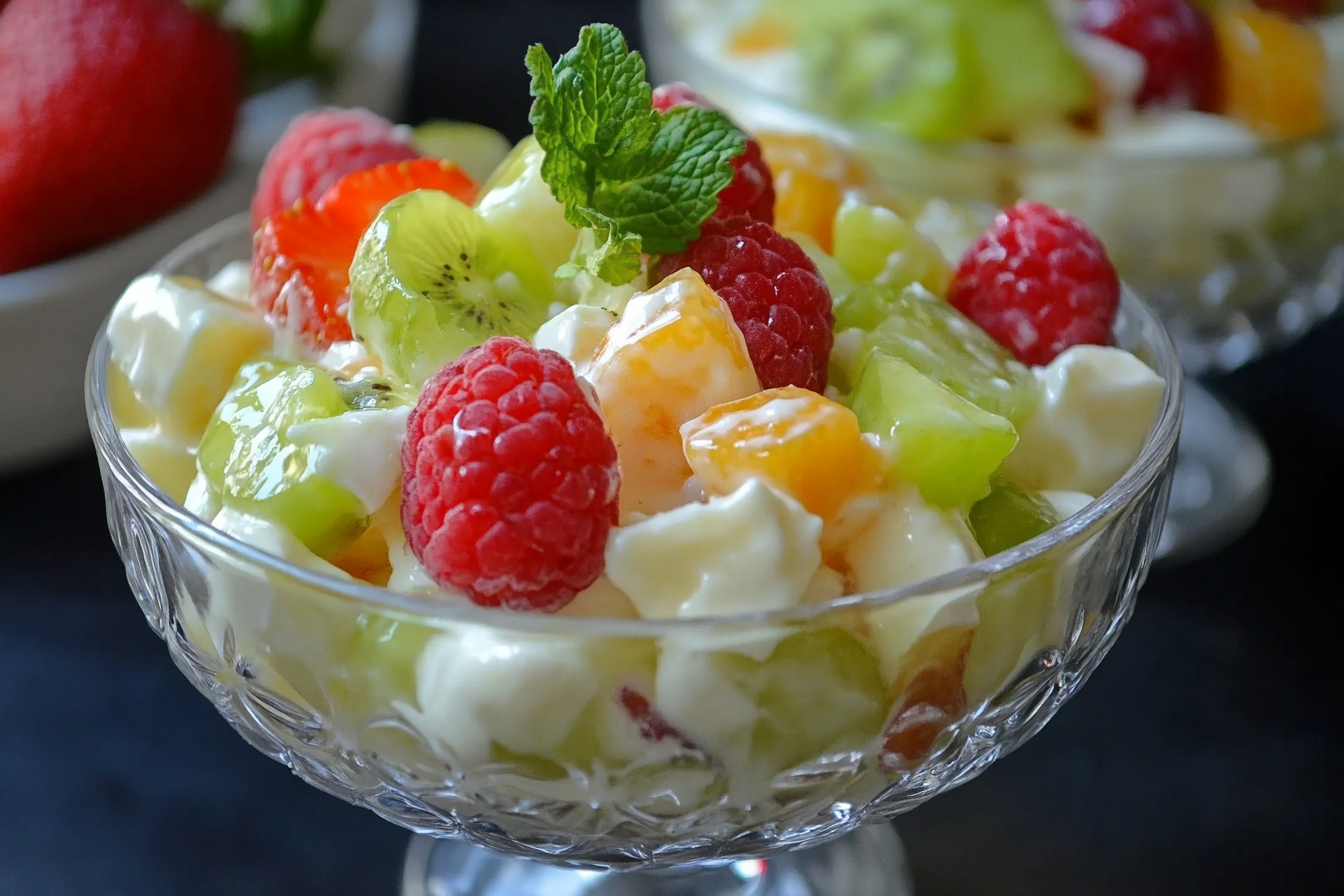 Ensalada Ambrosía con Crema