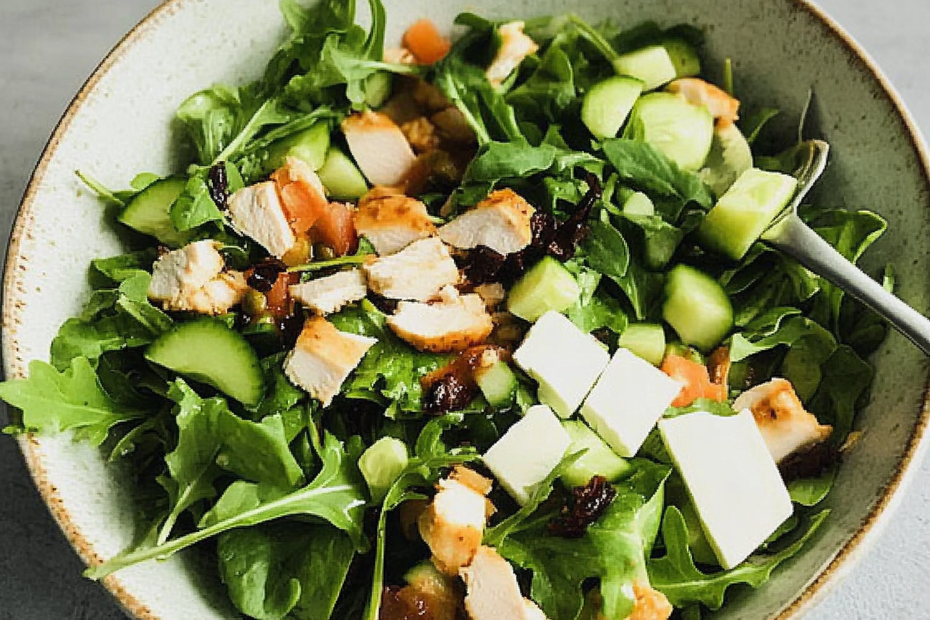 Ensalada verde de pollo