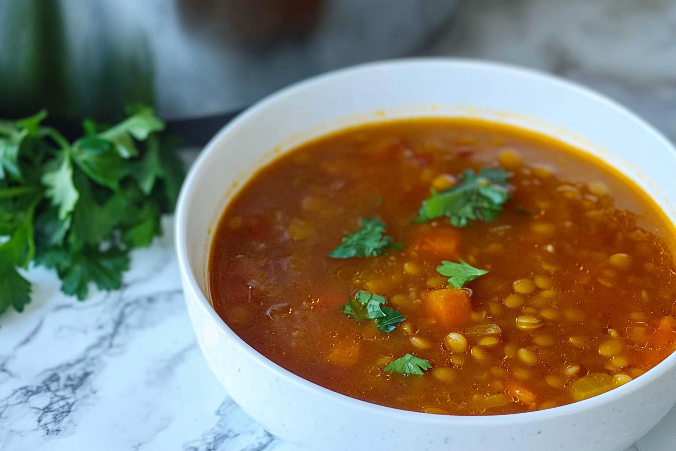 Lentejas con vegetales