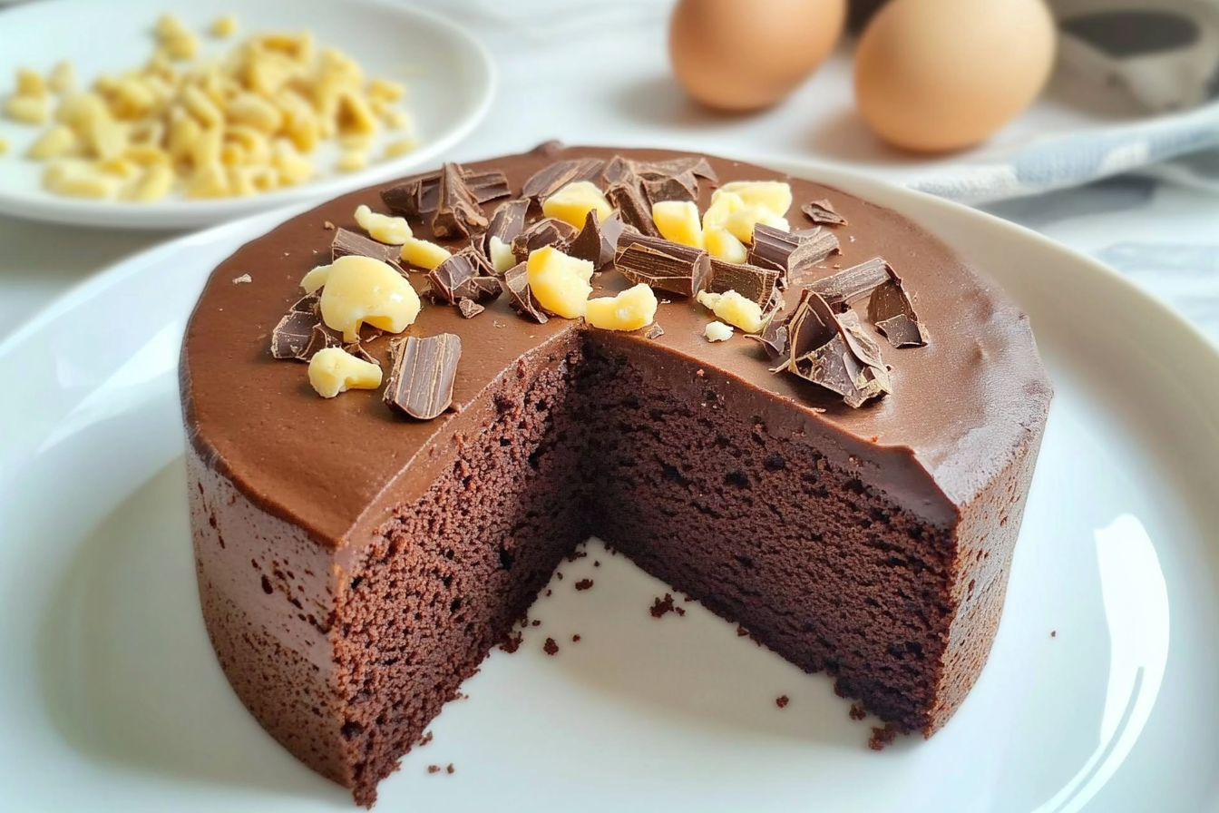 Pastel de chocolate fácil