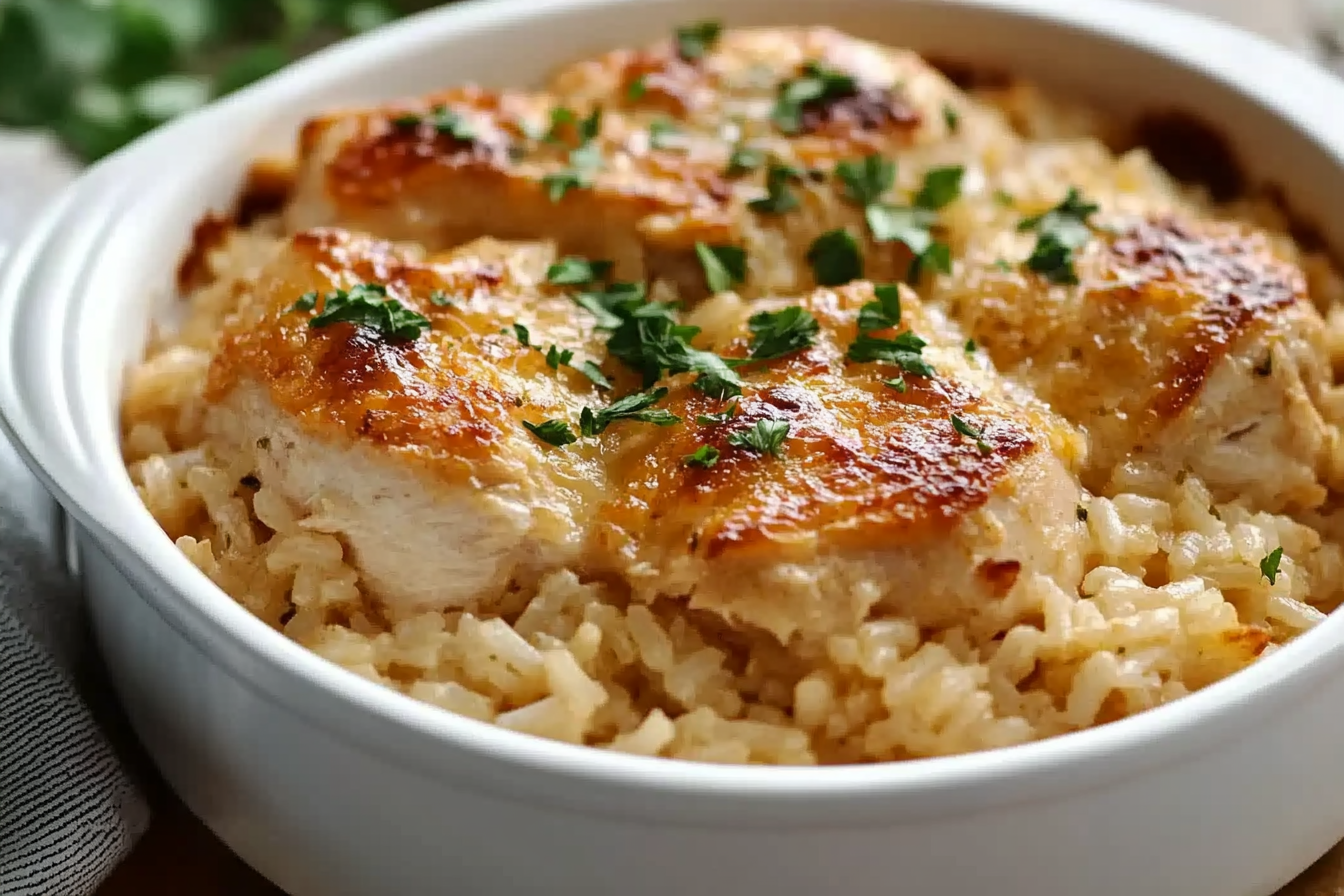 Pollo Ángel con Arroz