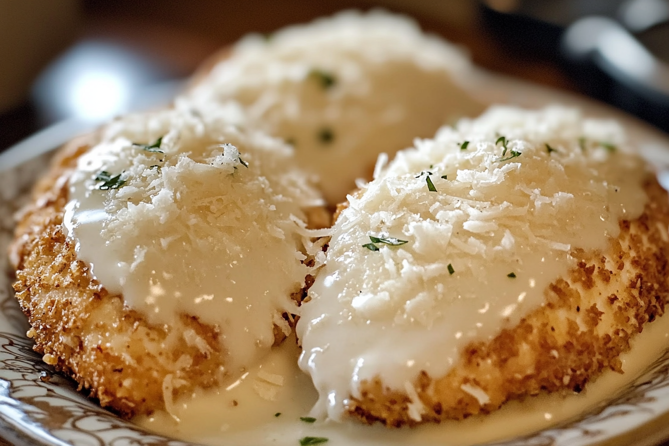 Pollo Crustado con Parmesano