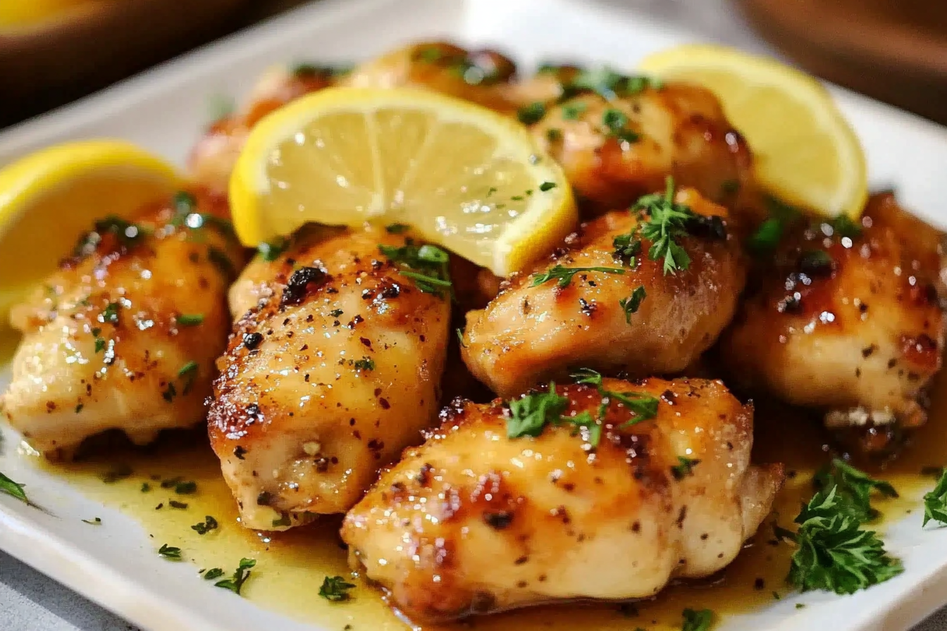 Pollo al limón