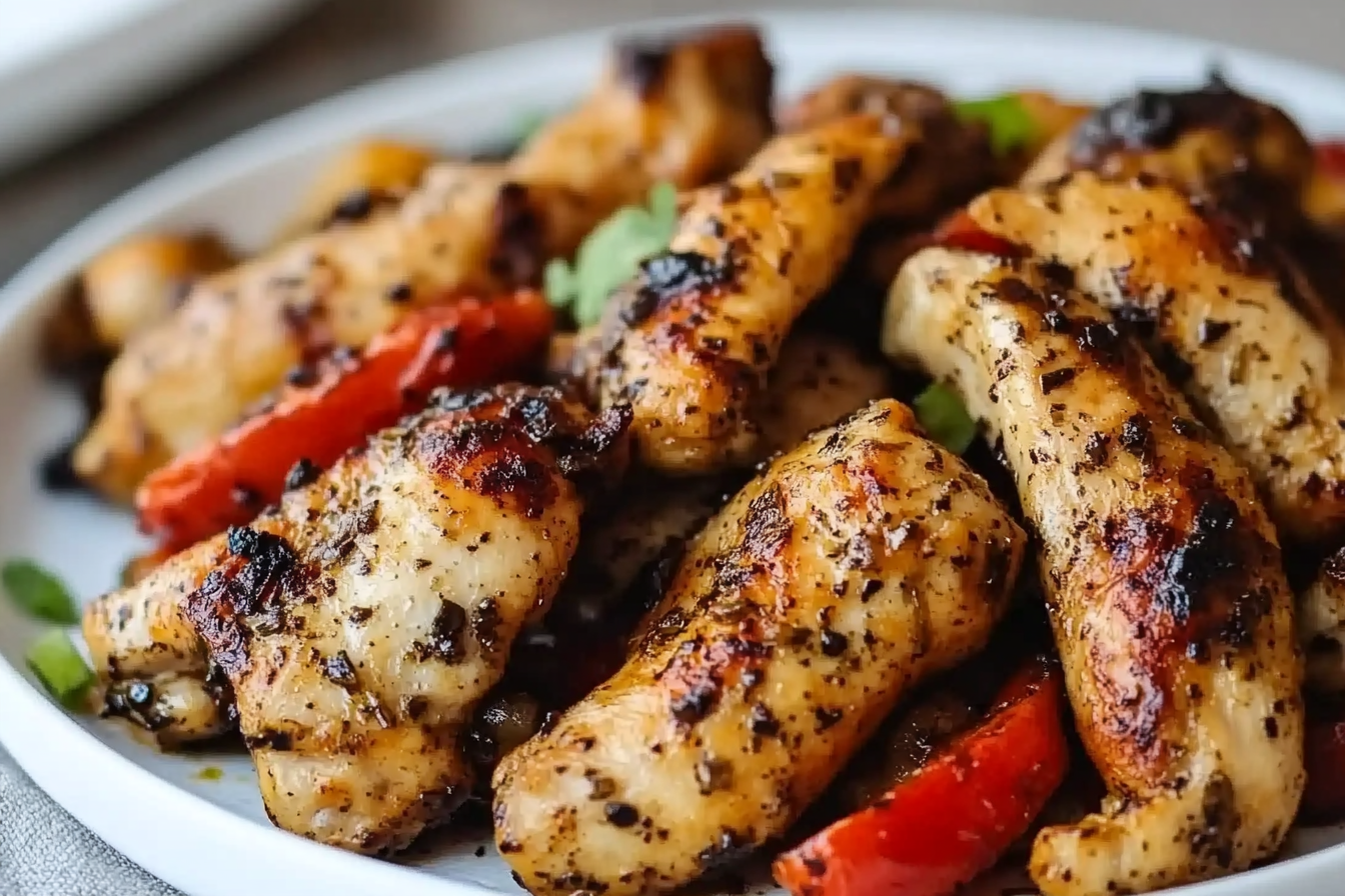 Pollo con pimienta negra