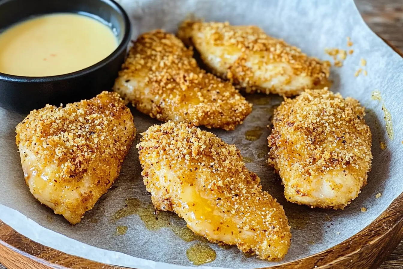 Pollo crujiente en freidora aire