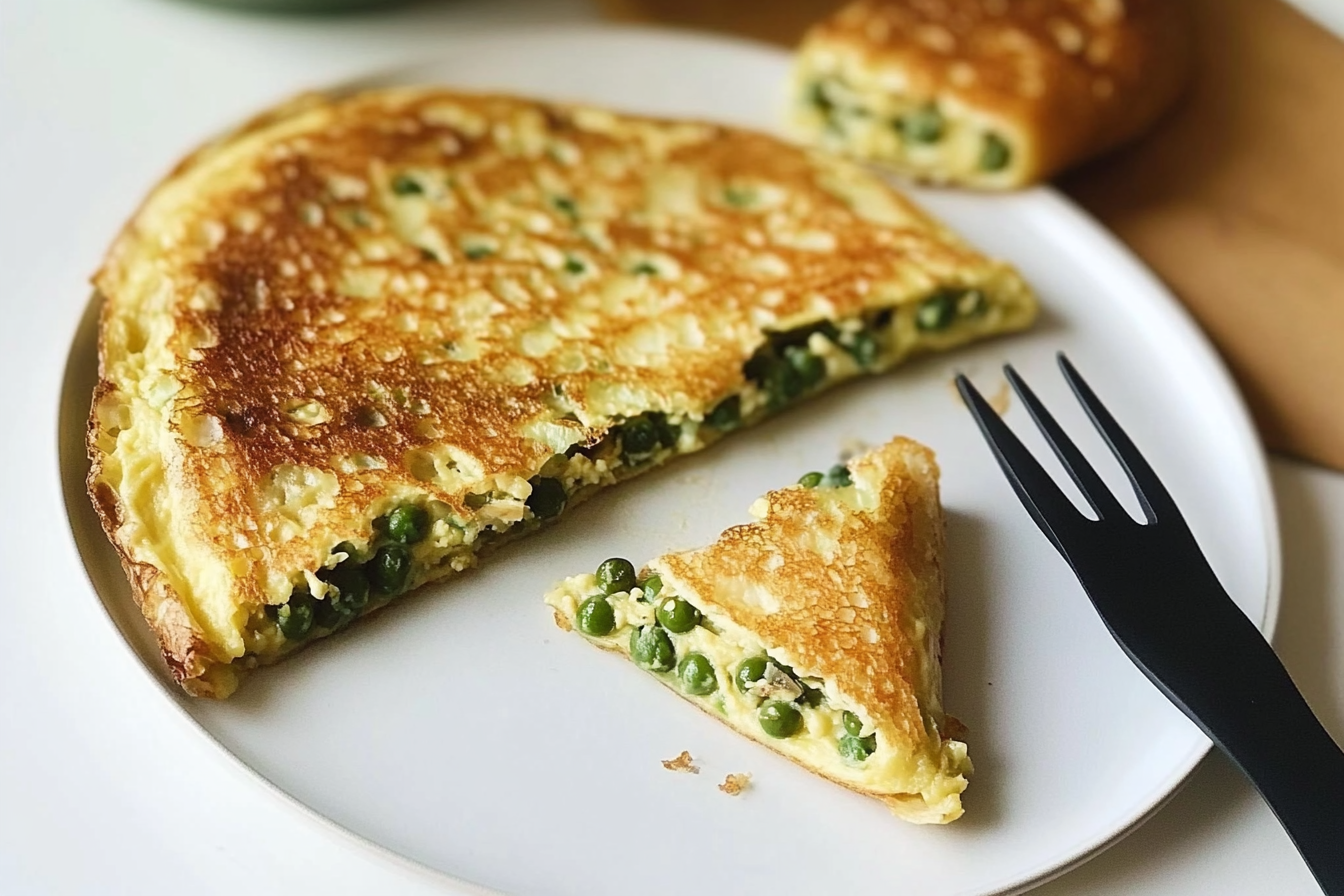 Tortilla de guisantes
