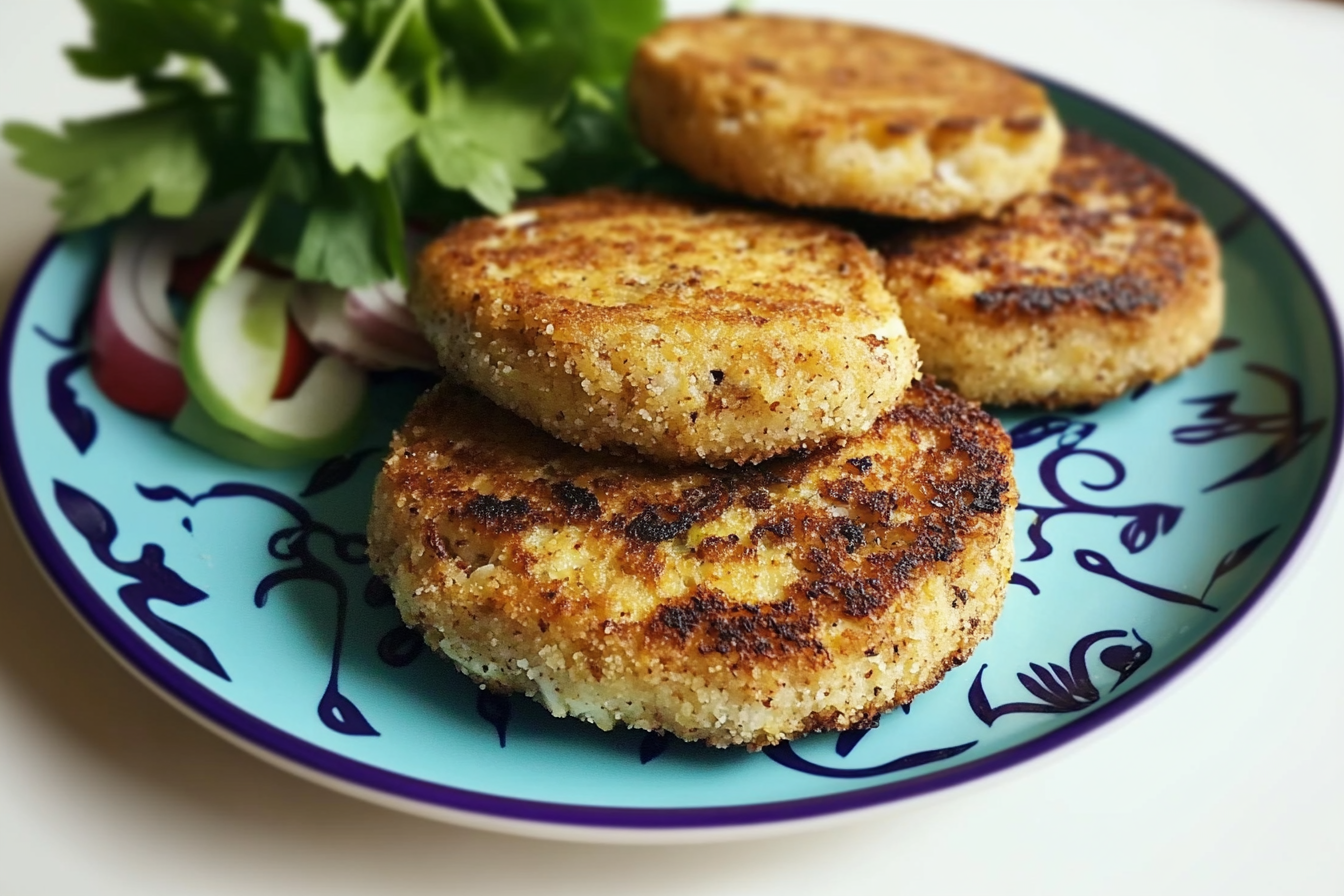 Hamburguesas de pescado al horno