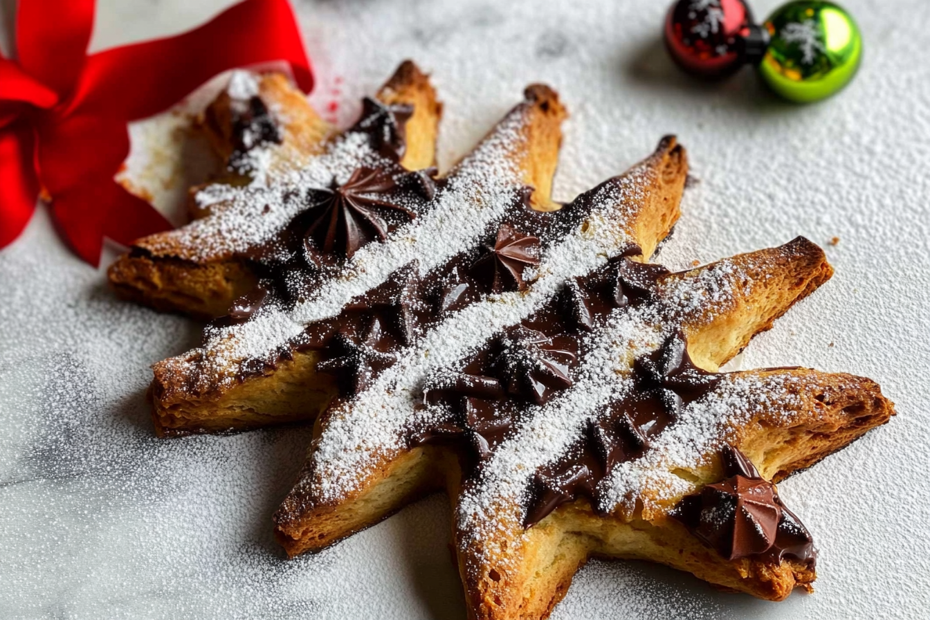 Árbol de Navidad de chocolate