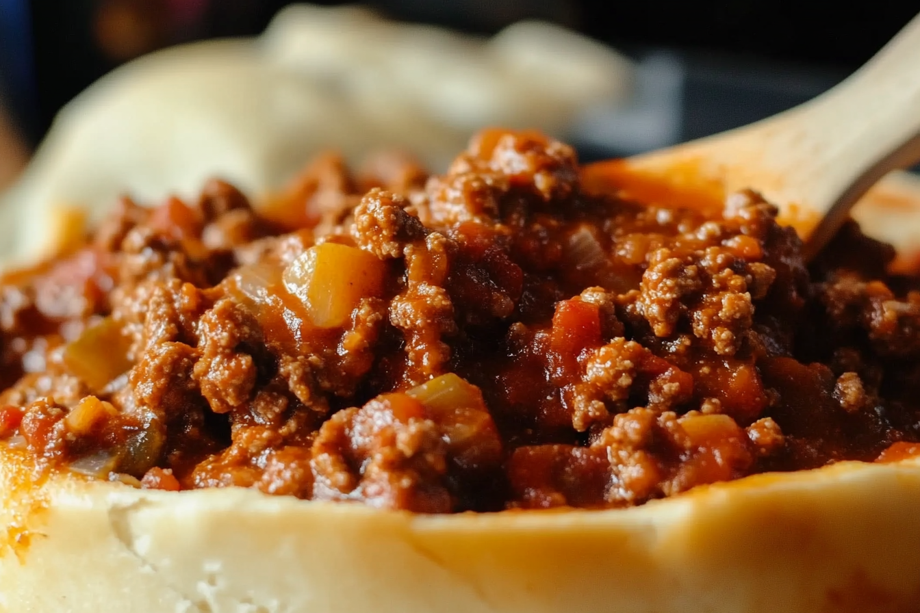 Bocaditos Sloppy Joe en Olla Instantánea