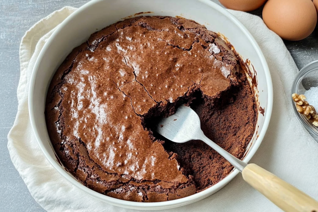 Brownie húmedo espectacular