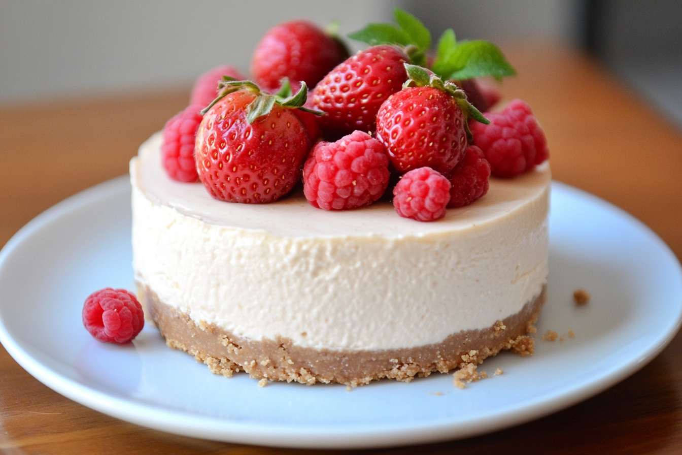 Cheesecake de mantequilla de maní
