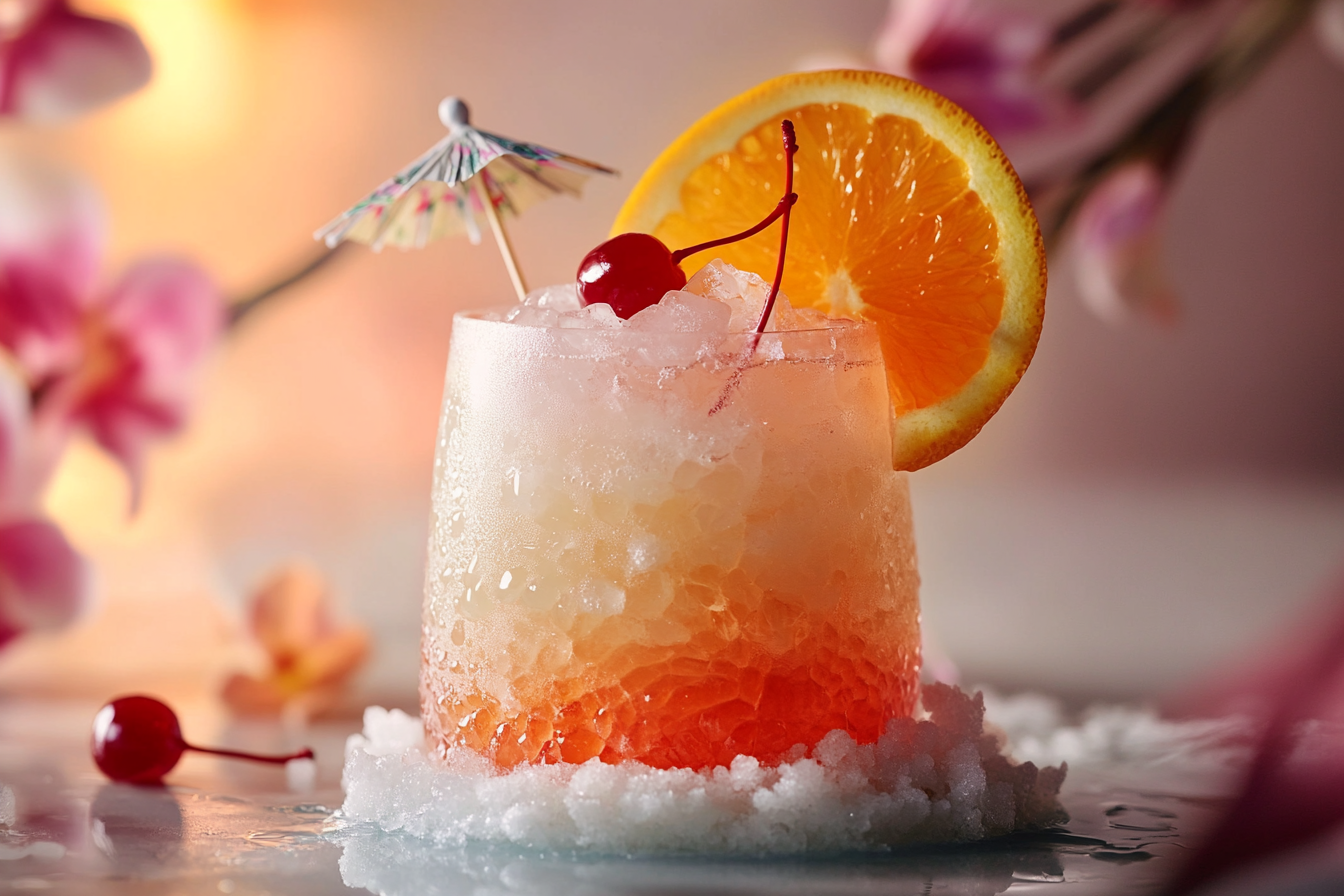 Cóctel Amaretto Aloha