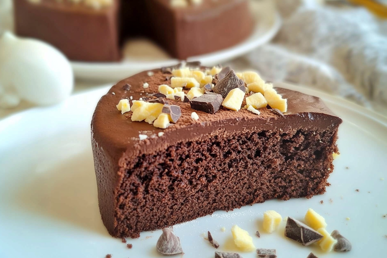 Pastel de chocolate fácil
