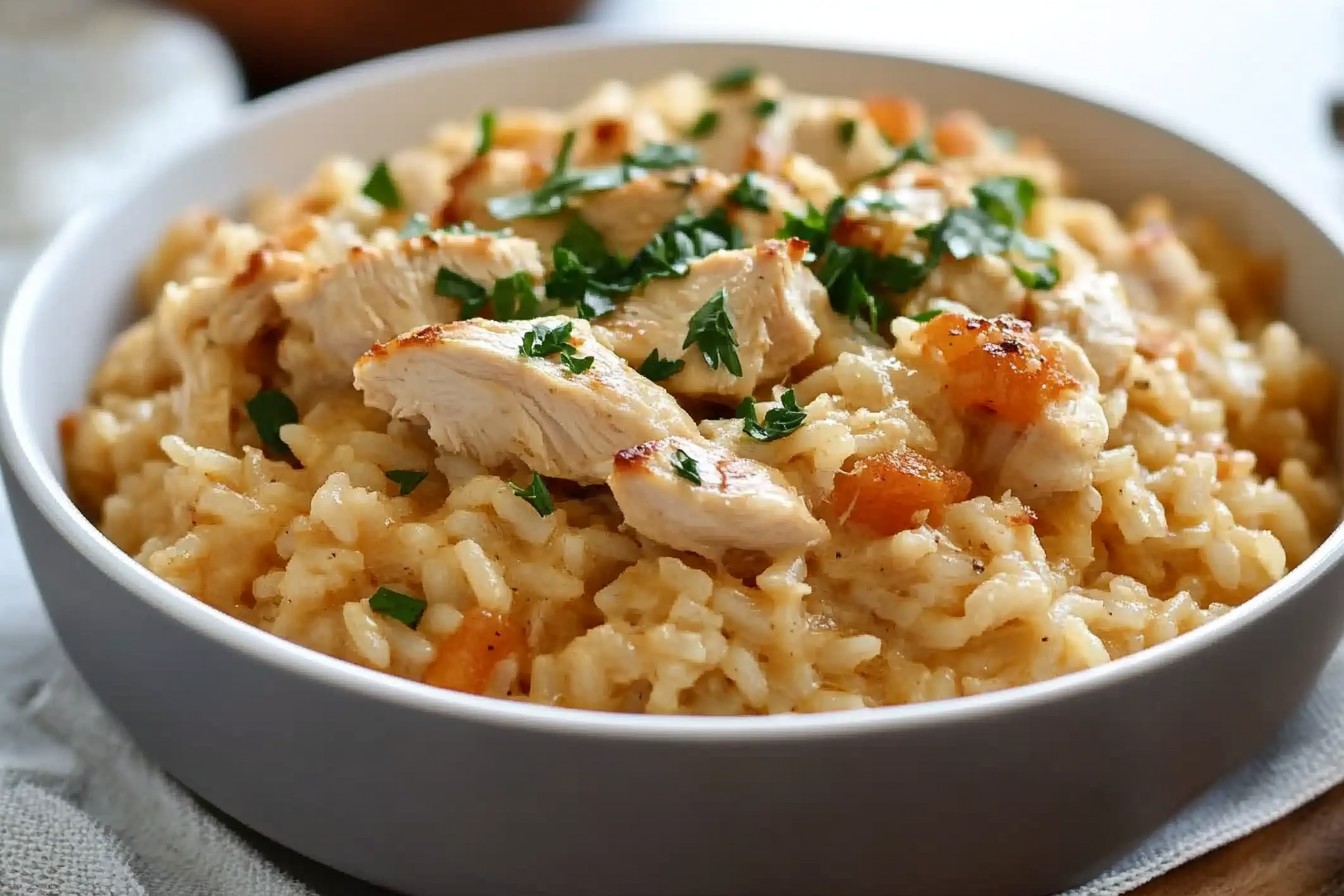 Pollo Ángel con Arroz
