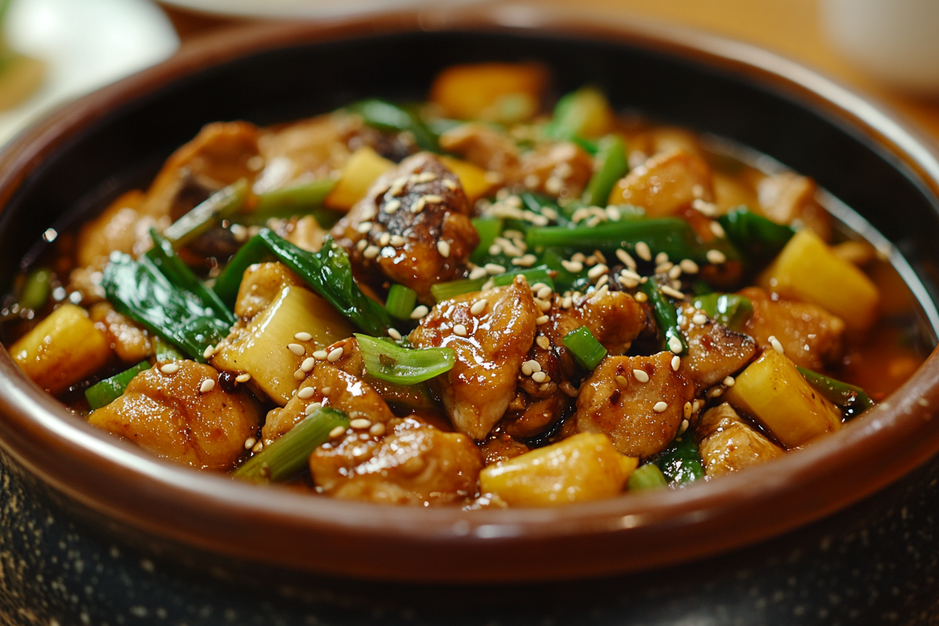 Pollo Mongolia Salteado