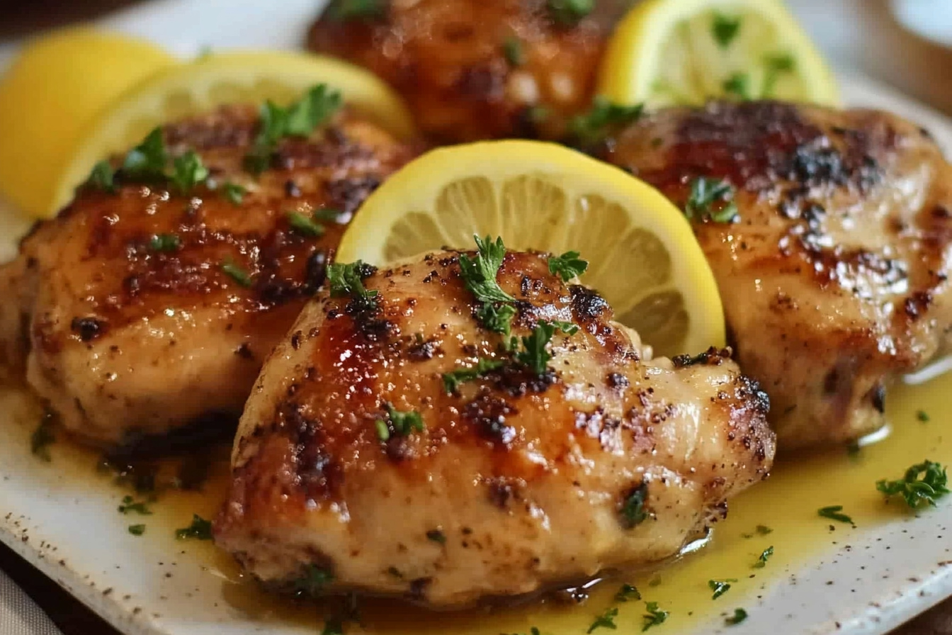 Pollo al limón