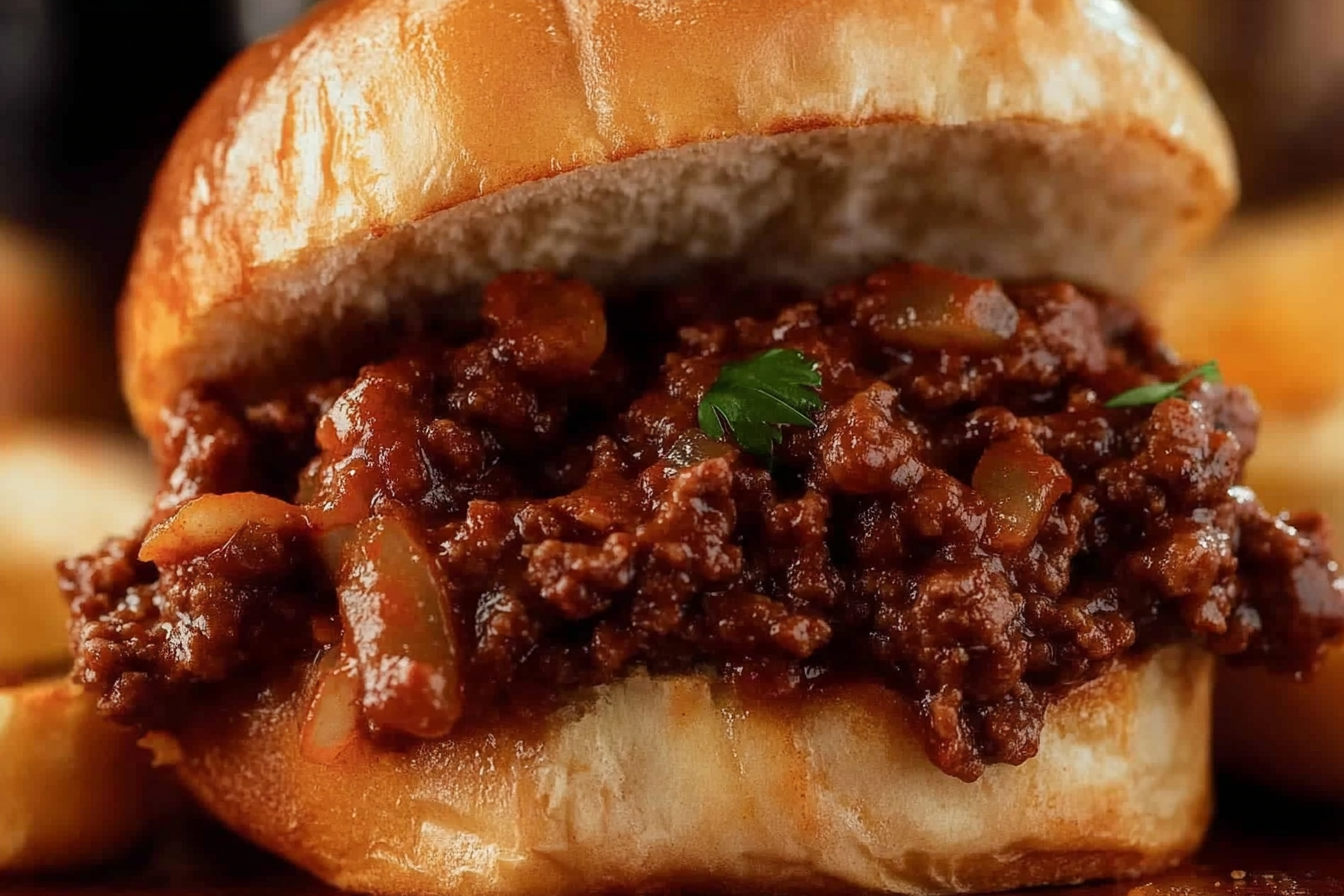 Sándwiches de Sloppy Joe