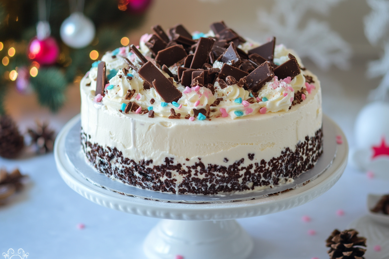 Tarta helada de invierno