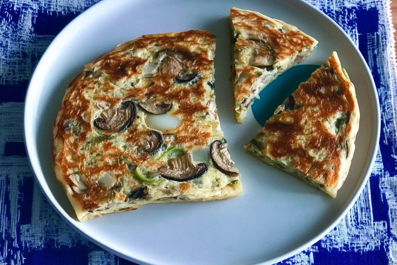 Tortilla de champiñones