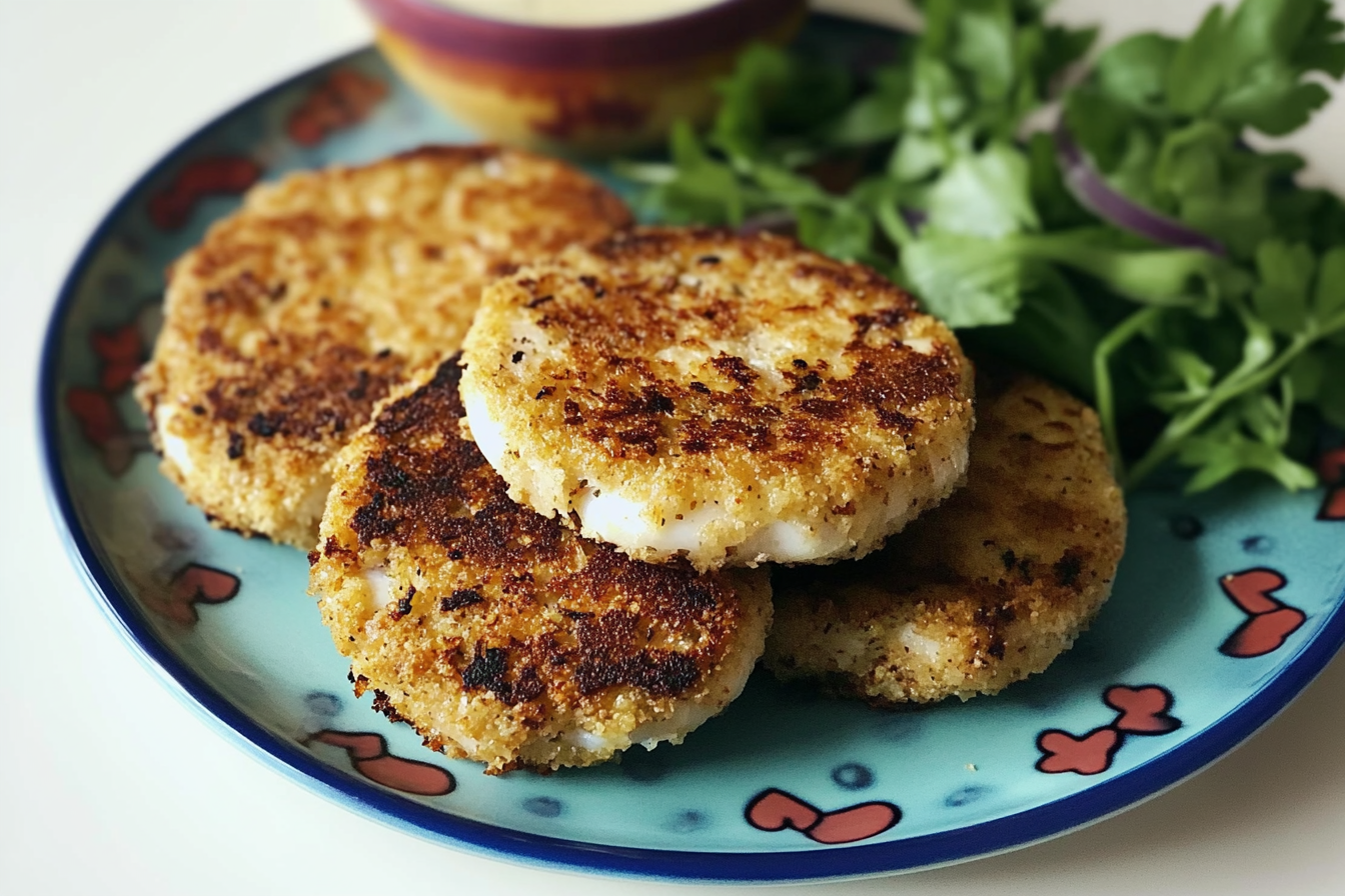 Hamburguesas de pescado al horno
