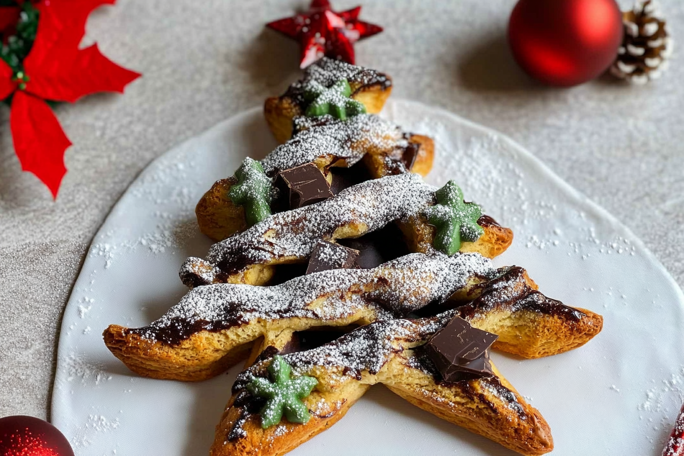 Árbol de Navidad de chocolate