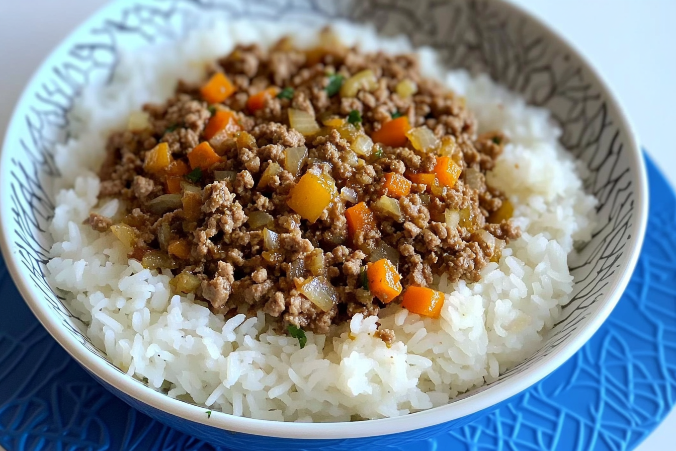 Bowl de carne y verduras