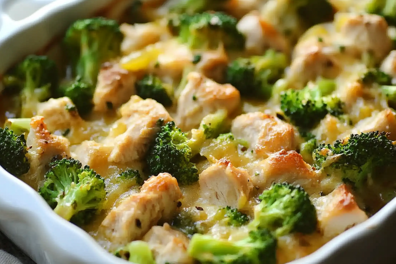 Cazuela de Pollo y Brócoli